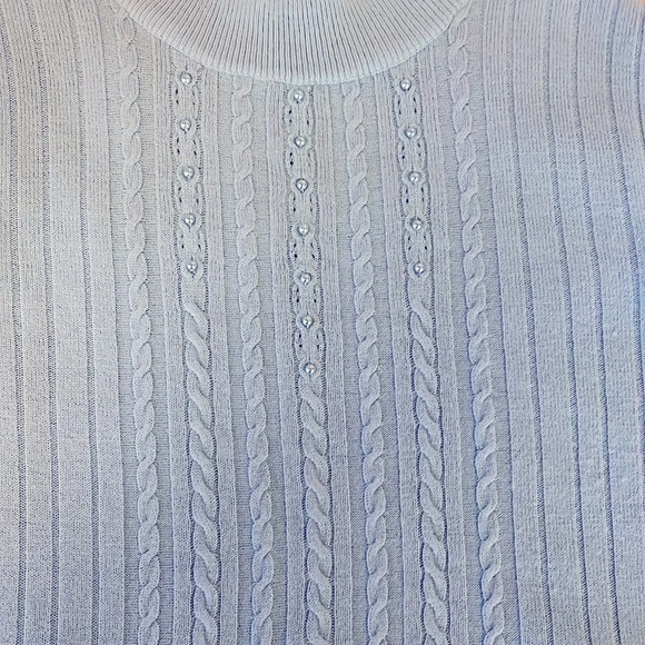 Allison Daly 80’s Soft Mockneck Sweater - Picture 2 of 6